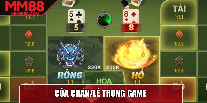 Cửa chẵn/lẻ trong game