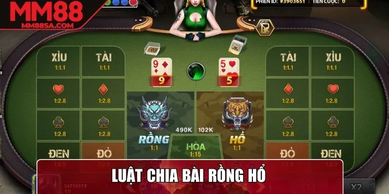 Luật chia bài Rồng Hổ
