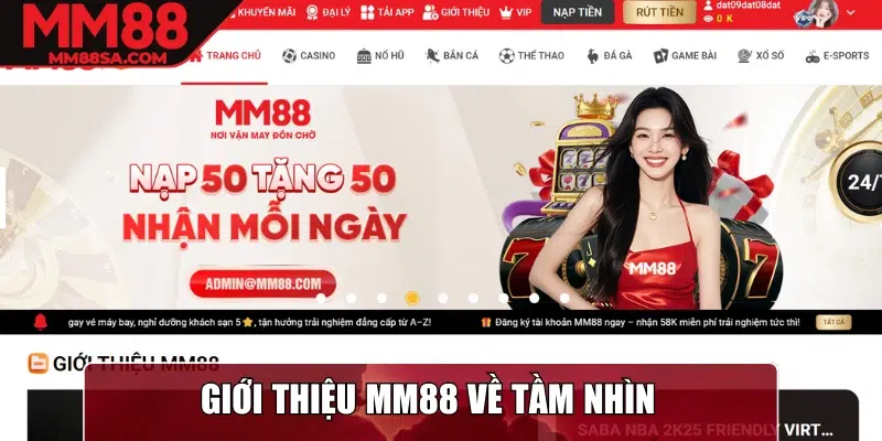 Giới thiệu MM88 về tầm nhìn