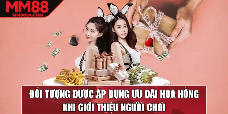 Đối tượng được áp dụng ưu đãi hoa hồng khi giới thiệu người chơi